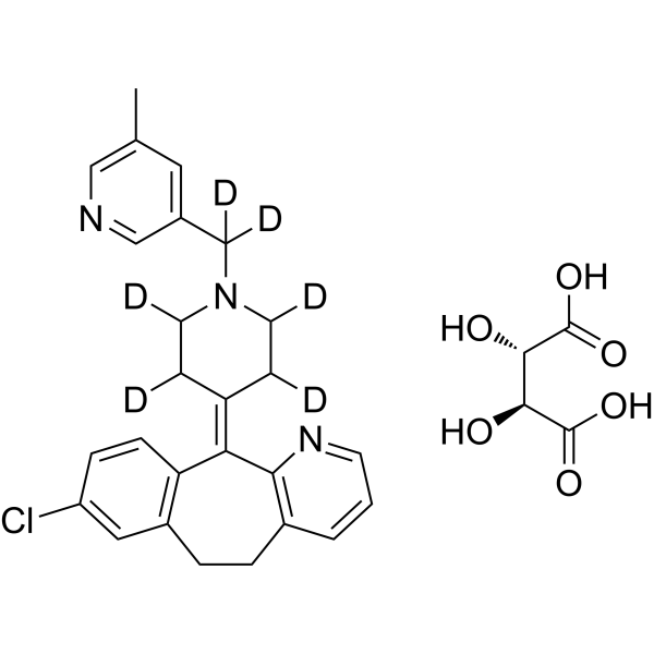 Rupatadine-d6 D-tartrate